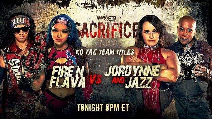 Would Fire 'N Flava lose their titles tonight?